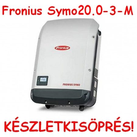 Fronius Symo 20.0-3-M Light inverter - Készletkisöprés!